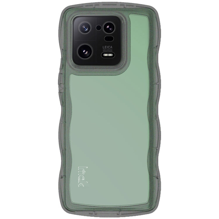 For Xiaomi 13 Pro 5G IMAK UX-8 Series Transparent Shockproof TPU Phone Case(Transparent Black) - HoMEdemic™ 