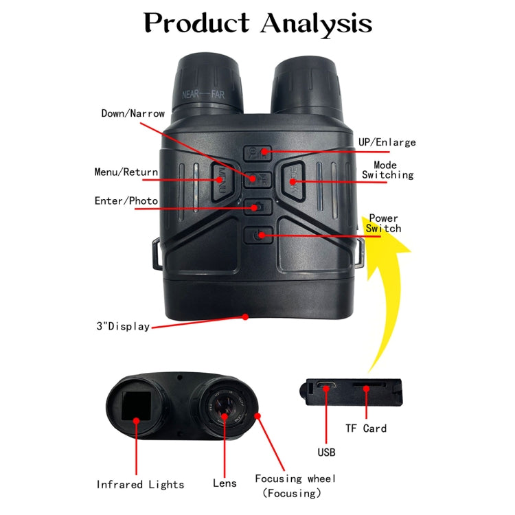 NV4000 Outdoor Hunting 4K HD Binocular Night Vision, NV4000 - HoMEdemic™ 