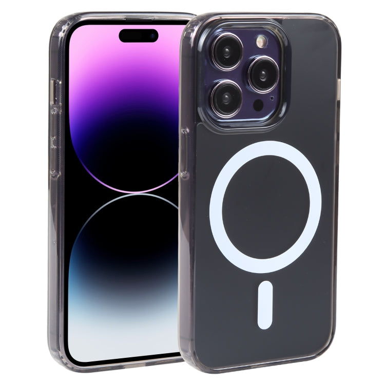 For iPhone 14 Pro GEBEI MagSafe Magnetic Transparent Phone Case (Transparent Black) - HoMEdemic™ 