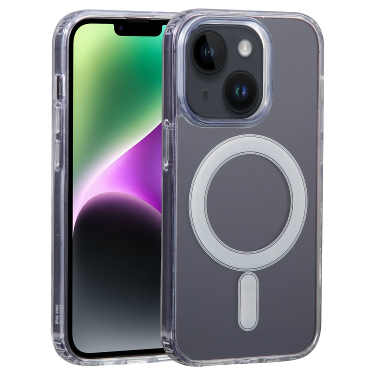 For iPhone 14 Plus GEBEI MagSafe Magnetic Transparent Phone Case (Transparent) - HoMEdemic™ 