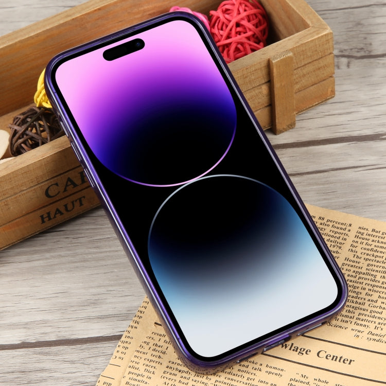 For iPhone 14 Pro Max GEBEI Acrylic Phone Case (Purple) - HoMEdemic™ 