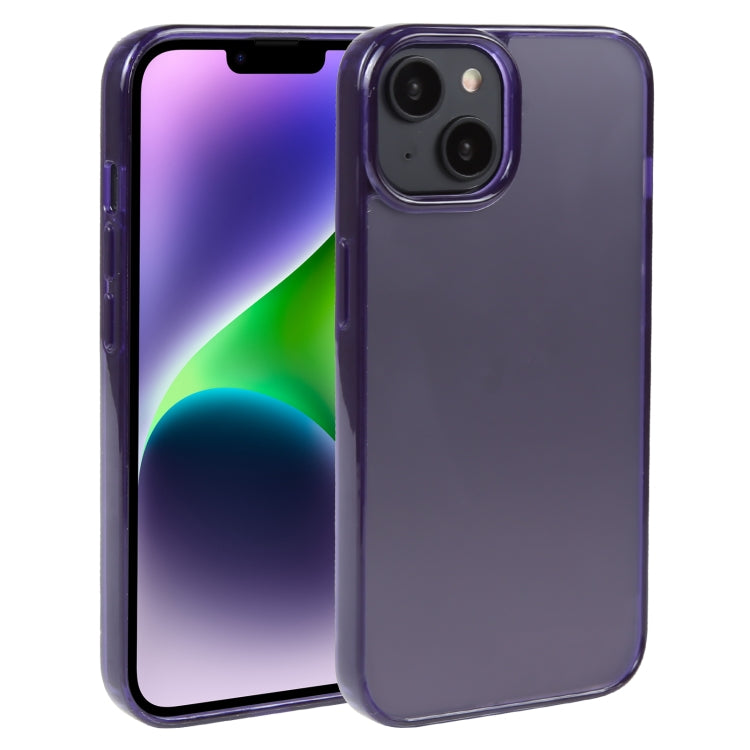 For iPhone 14 GEBEI Acrylic Phone Case (Purple) - HoMEdemic™ 