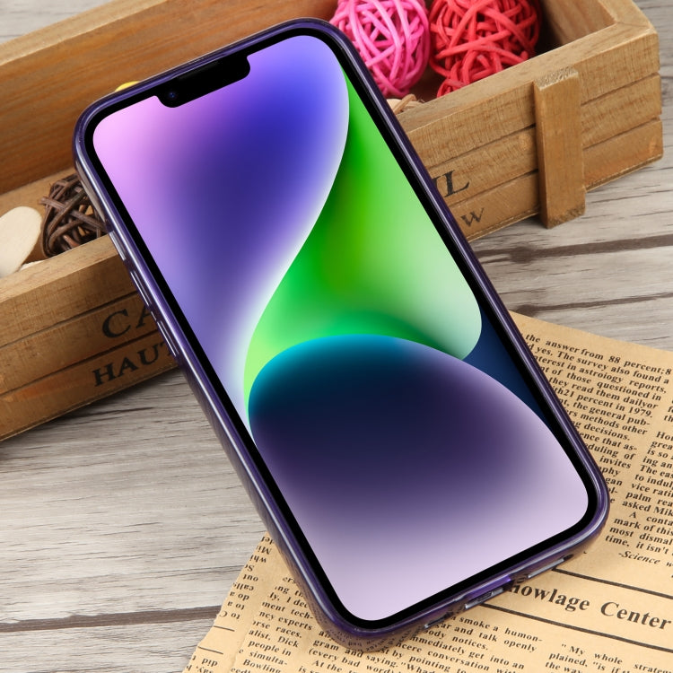 For iPhone 14 GEBEI Acrylic Phone Case (Purple) - HoMEdemic™ 