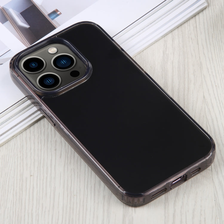 For iPhone 13 Pro GEBEI Acrylic Phone Case(Transparent Black) - HoMEdemic™ 