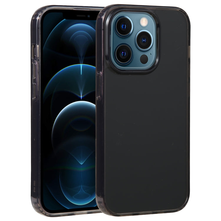 For iPhone 12 Pro Max GEBEI Acrylic Phone Case(Transparent Black) - HoMEdemic™ 