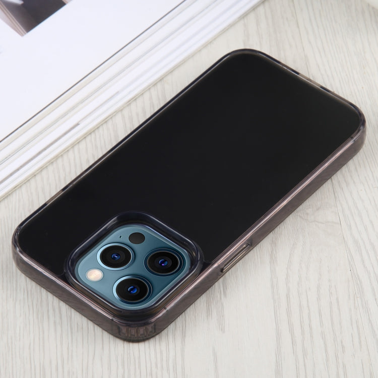 For iPhone 12 Pro Max GEBEI Acrylic Phone Case(Transparent Black) - HoMEdemic™ 