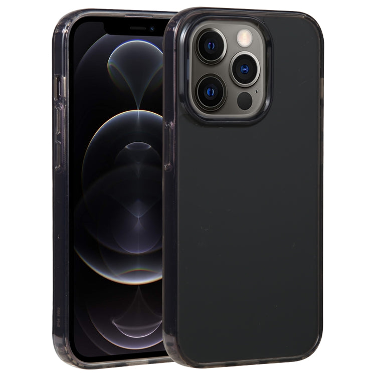 For iPhone 12 Pro GEBEI Acrylic Phone Case(Transparent Black) - HoMEdemic™ 