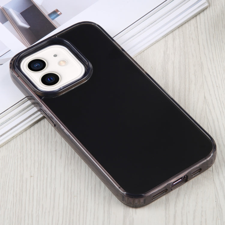 For iPhone 12 GEBEI Acrylic Phone Case(Transparent Black) - HoMEdemic™ 