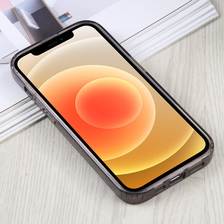 For iPhone 12 GEBEI Acrylic Phone Case(Transparent Black) - HoMEdemic™ 