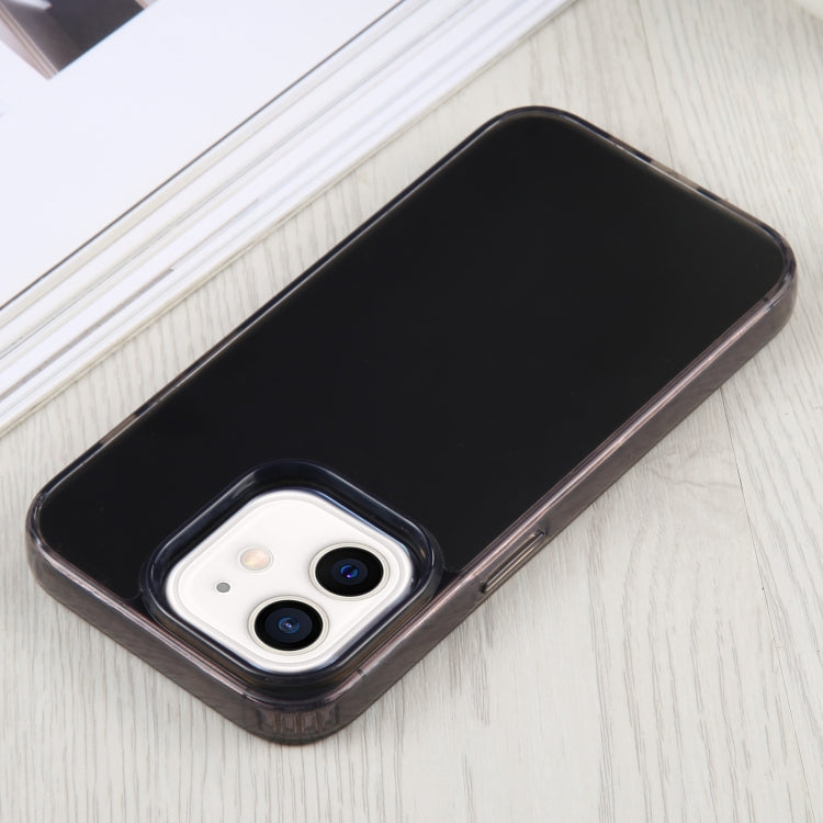 For iPhone 12 GEBEI Acrylic Phone Case(Transparent Black) - HoMEdemic™ 