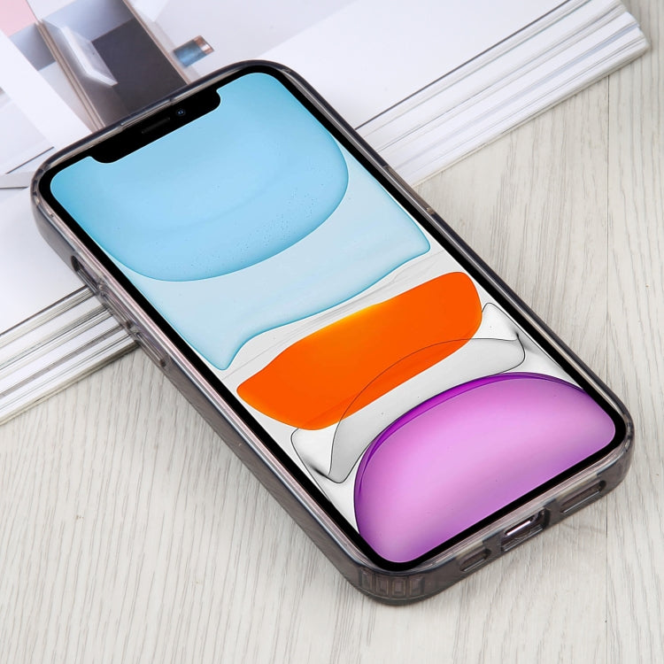 For iPhone 11 GEBEI Acrylic Phone Case(Transparent Black) - HoMEdemic™ 