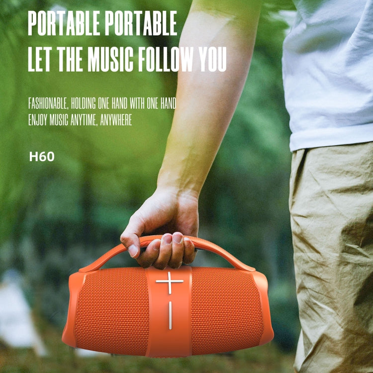 HOPESTAR H60 20W Outdoor Portable Waterproof Wireless Bluetooth Speaker(Grey) - HoMEdemic™ 