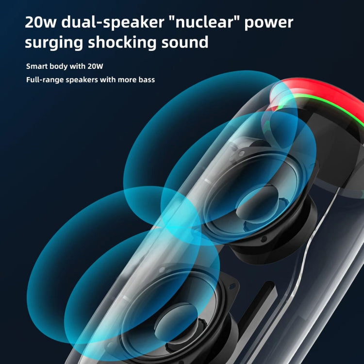 HOPESTAR P35 20W Outdoor IPX7 Waterproof TWS Wireless Bluetooth Speaker(Camouflage) - HoMEdemic™ 