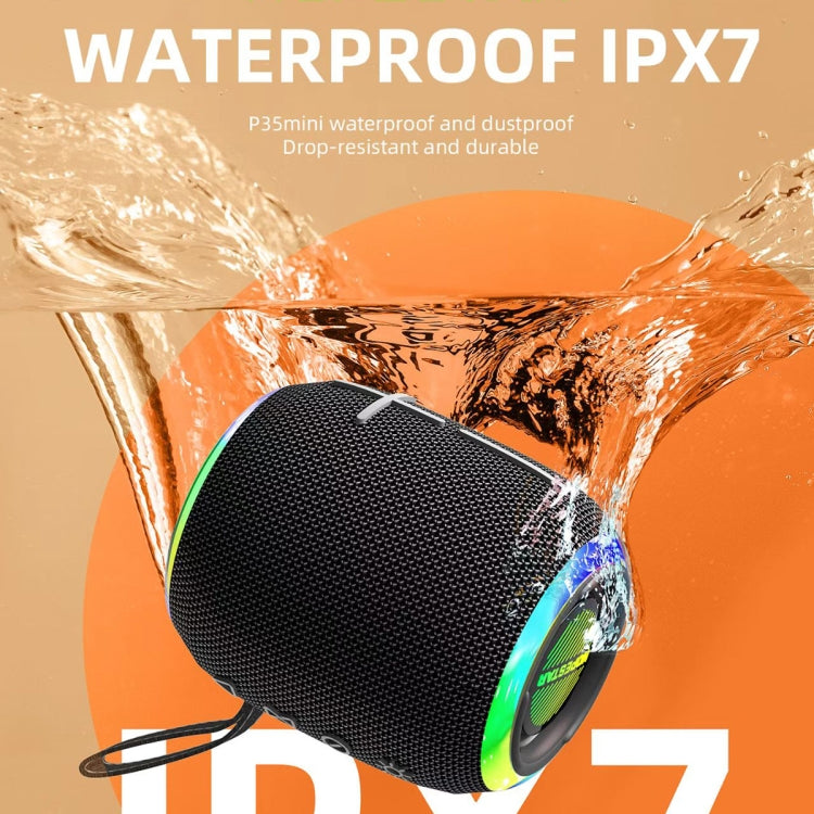 HOPESTAR P35 mini 10W Outdoor IPX7 Waterproof TWS Bluetooth Speaker(Blue) - HoMEdemic™ 