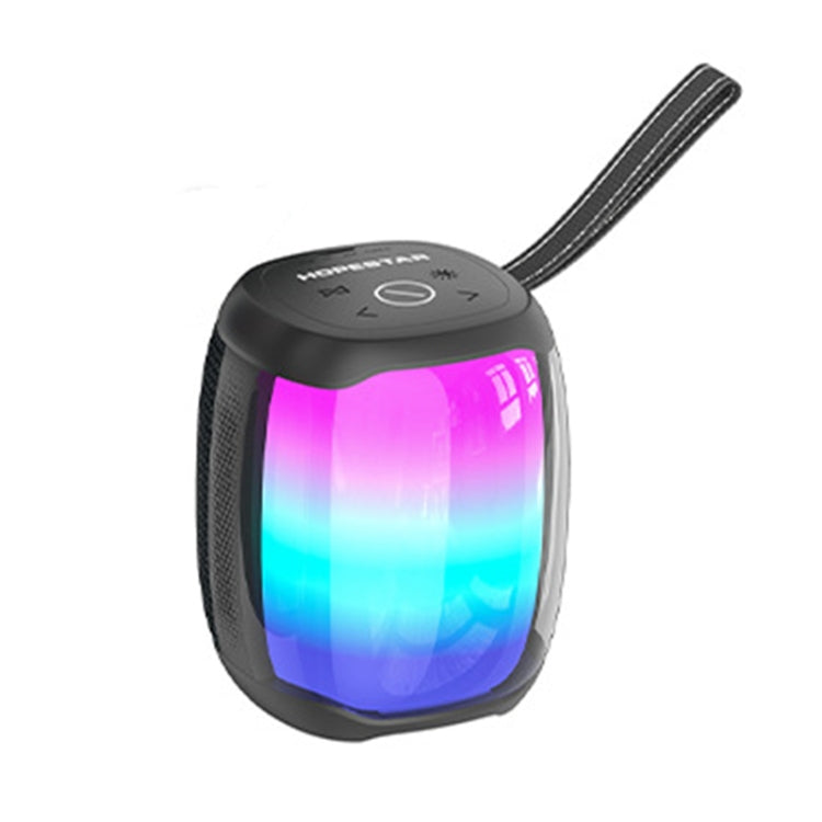 HOPESTAR P50 mini TWS Outdoor RGB Light IPX6Waterproof Bluetooth Speaker(Black) - HoMEdemic™ 