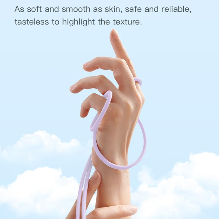 TOTU BL-017 Skin Sense Series USB to 8 Pin Silicone Data Cable, Length:2m(White) - HoMEdemic™ 