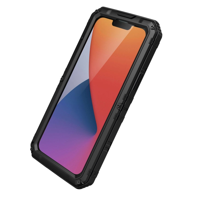 For iPhone 14 RedPepper Wolf 360 Full Body Rugged Life Waterproof Phone Case(Black) - HoMEdemic™ 