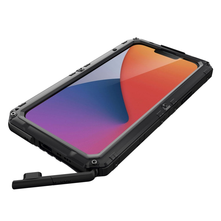 For iPhone 14 Plus RedPepper Wolf 360 Full Body Rugged Life Waterproof Phone Case(Black) - HoMEdemic™ 