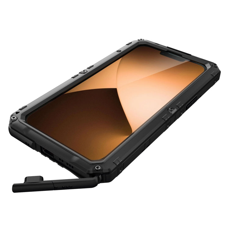 For iPhone 14 Pro Max RedPepper Wolf 360 Full Body Rugged Life Waterproof Phone Case(Black) - HoMEdemic™ 