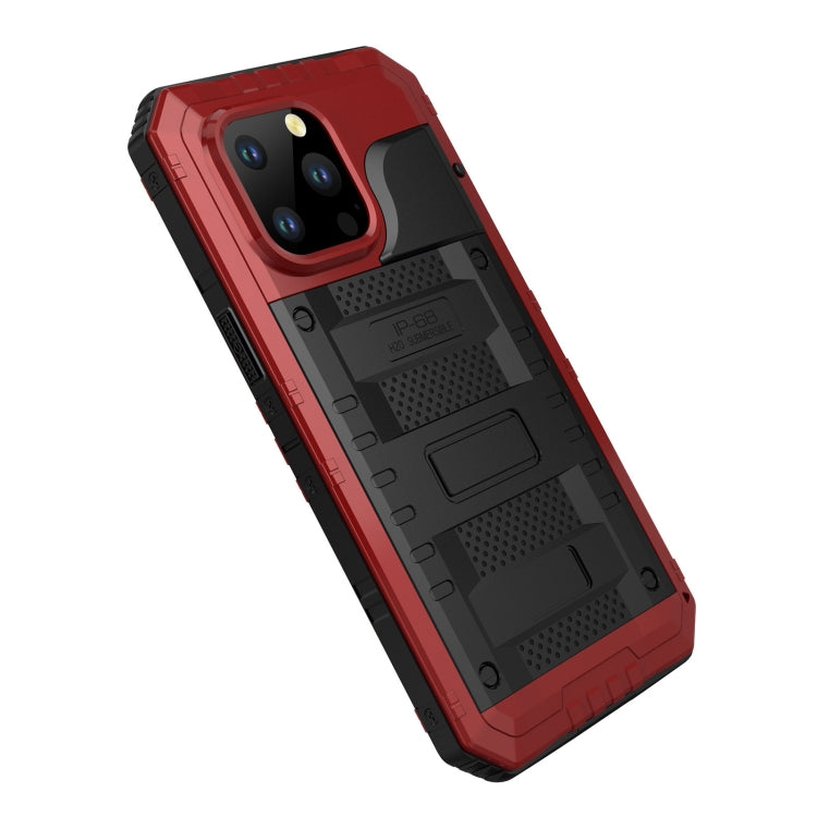 For iPhone 14 Pro Max RedPepper Wolf 360 Full Body Rugged Life Waterproof Phone Case(Red) - HoMEdemic™ 
