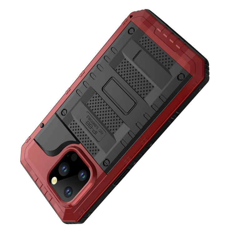 For iPhone 14 Pro Max RedPepper Wolf 360 Full Body Rugged Life Waterproof Phone Case(Red) - HoMEdemic™ 