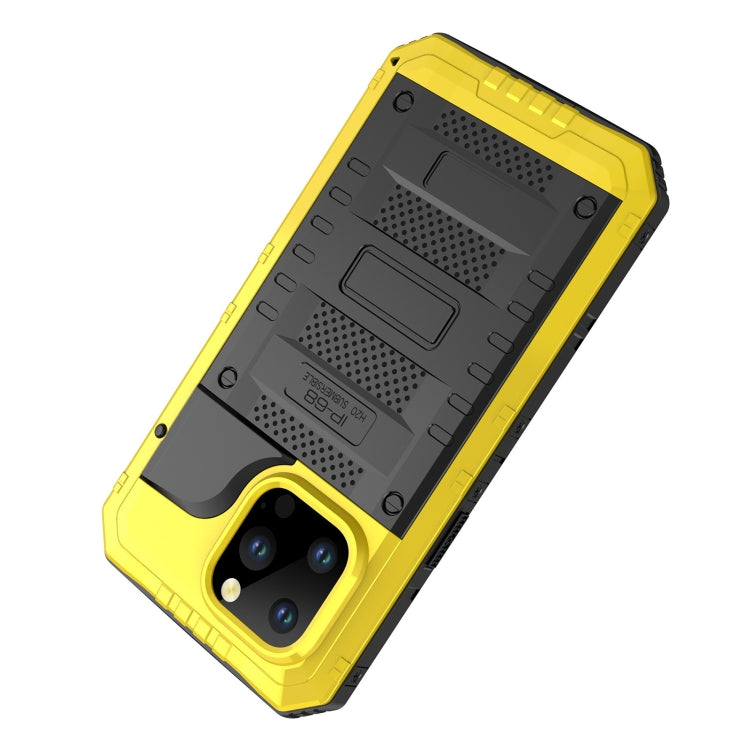 For iPhone 14 Pro Max RedPepper Wolf 360 Full Body Rugged Life Waterproof Phone Case(Yellow) - HoMEdemic™ 