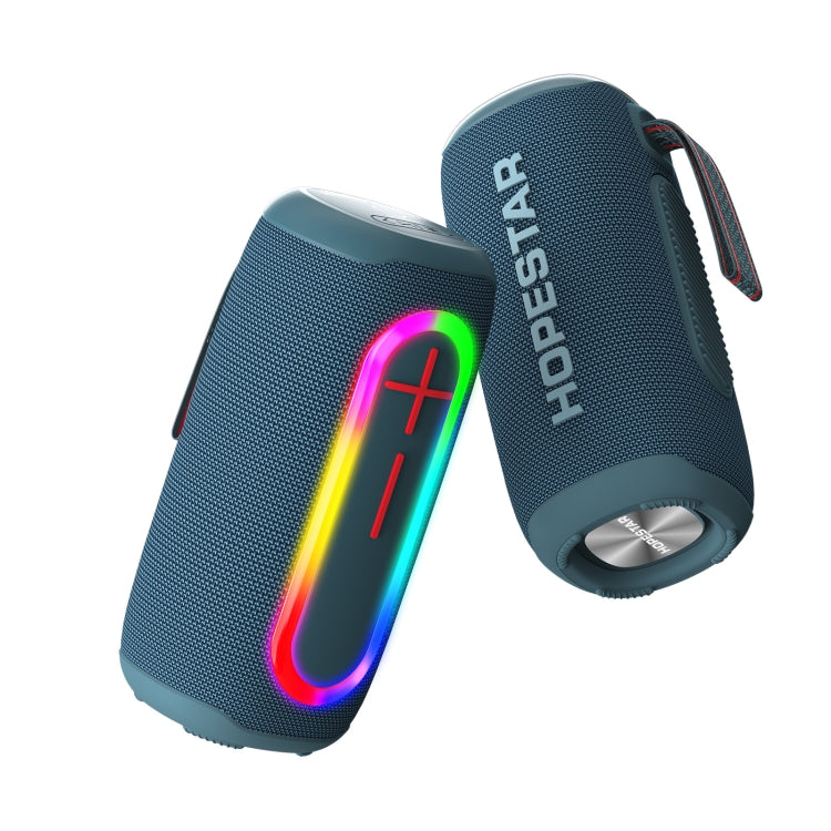 HOPESTAR P60 IPX6 Waterproof 10W 66mm Outdoor Bluetooth Speaker(Blue) - HoMEdemic™ 
