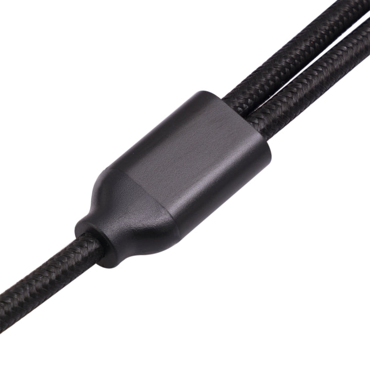 3717 3.5mm Female to 6.35mm 1/4 TS Male Stereo Audio Cable, Length: 30cm, 3.5mm F to 2 x 6.35mm M - HoMEdemic™ 