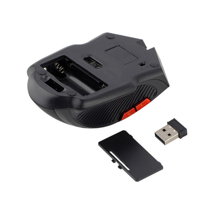 6-keys 2.4G 1600DPI Three-speed Adjustable Wireless Office Mouse(Gold) - HoMEdemic™ 