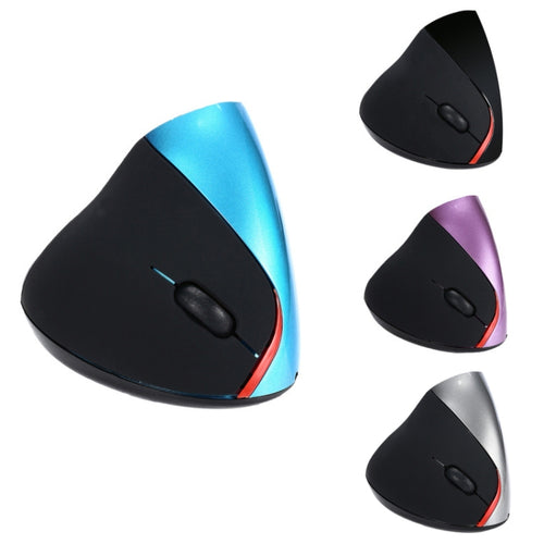 HXSJ A889 6 Keys 2400DPI 2.4GHz Vertical Wireless Mouse Rechargeable(Black) - HoMEdemic™ 