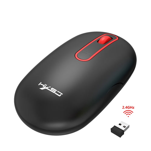 HXSJ T15 2.4GHz 4 Keys Wireless Mute Mouse(Black) - HoMEdemic™ 