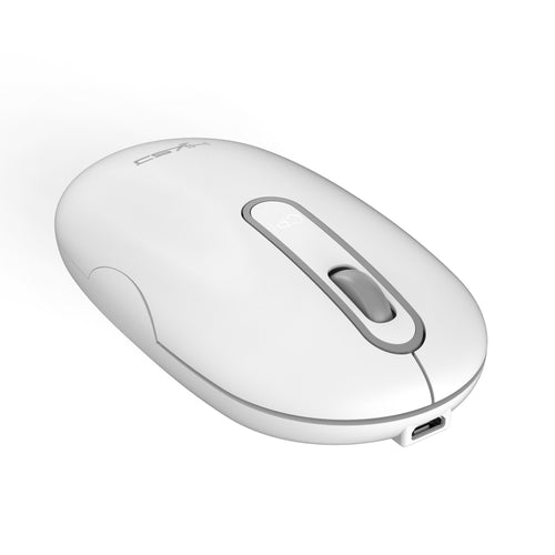 HXSJ T15 2.4GHz 4 Keys Wireless Mute Mouse(White) - HoMEdemic™ 