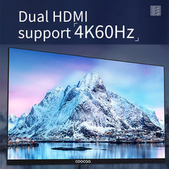 ZX03 Windows 11 Mini PC, Intel Alder Lake N95, Support Dual HDMI Output, Spec:32GB+1TB(EU Plug) - HoMEdemic™ 