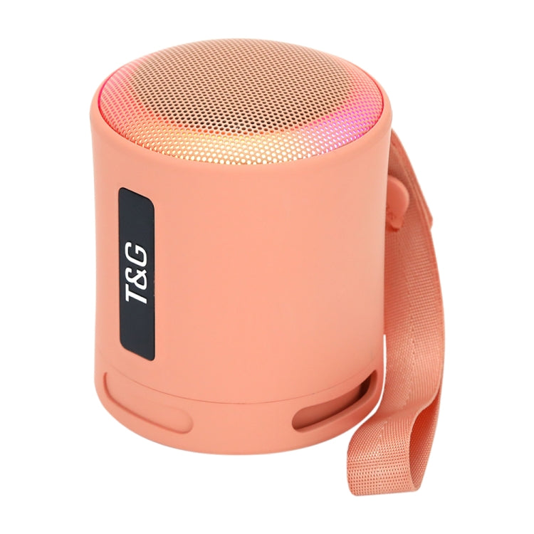 T&G TG373 Outdoor Portable LED Light RGB Multicolor Wireless Bluetooth Speaker Subwoofer(Orange) - HoMEdemic™ 