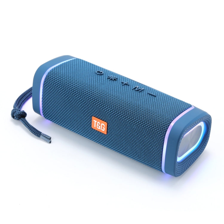 T&G TG375 Outdoor Portable LED Light RGB Wireless Bluetooth Speaker Subwoofer(Blue) - HoMEdemic™ 