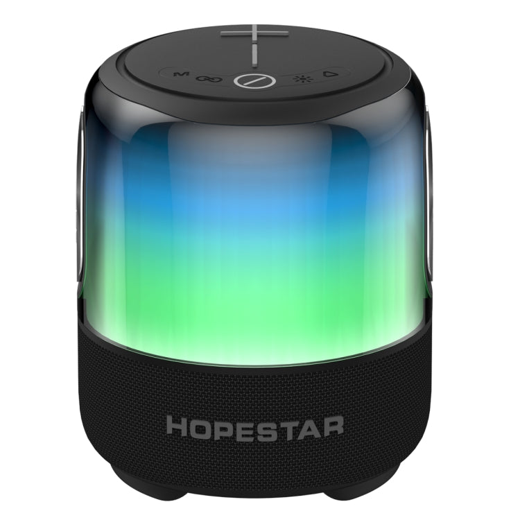 HOPESTAR SC-01 Waterproof LED Light Wireless Bluetooth Speaker(Black) - HoMEdemic™ 