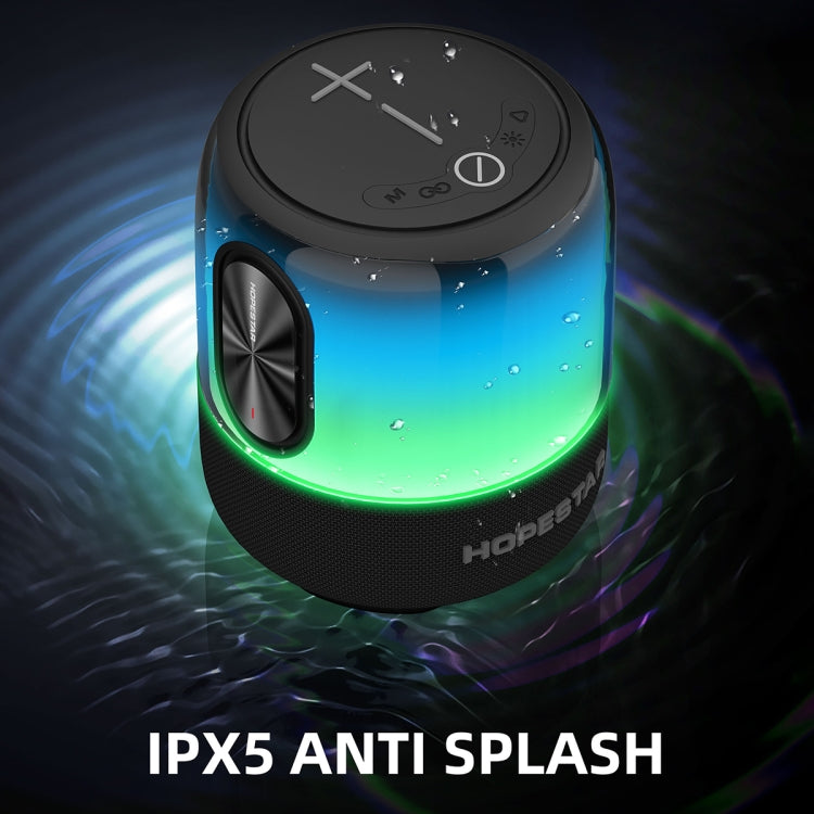 HOPESTAR SC-01 Waterproof LED Light Wireless Bluetooth Speaker(Grey) - HoMEdemic™ 
