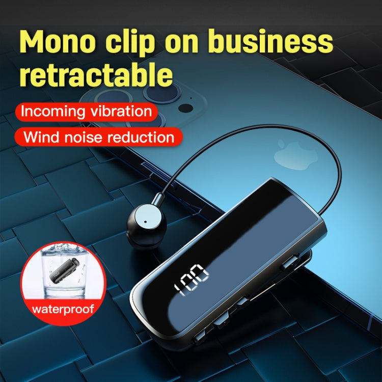 Fineblue F901 Waterproof Lavalier Earphone for Driving and Riding(Black) - HoMEdemic™ 