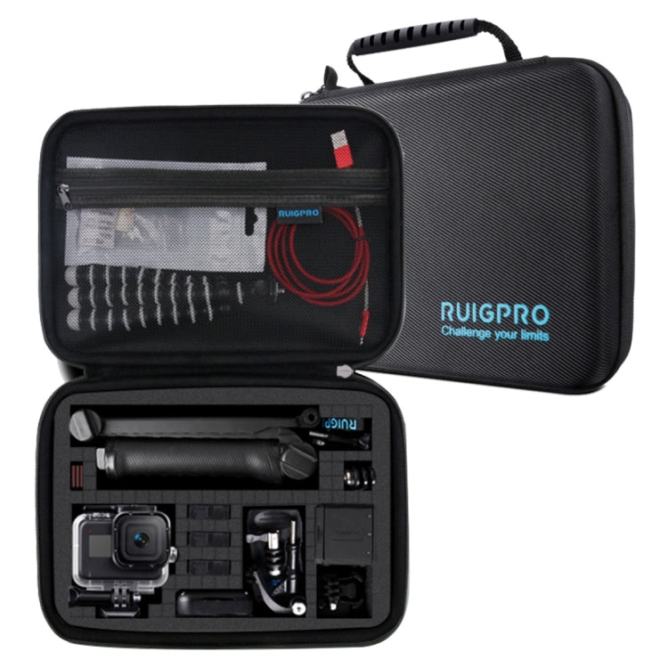For GoPro HERO8 / 7 / 6 RUIGPRO Shockproof Waterproof Portable Case Box Size: 28 x 19.7 x 6.8cm - HoMEdemic™ 