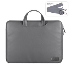 Waterproof PU Laptop Bag Inner Bag, Size:13 / 14 inch(Grey) - HoMEdemic™ 