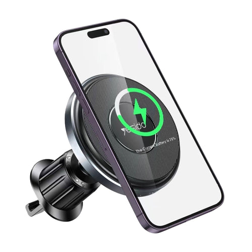 Yesido C190 15W Magsafe Magnetic Car Air Vent Wireless Charger(Black) - HoMEdemic™ 