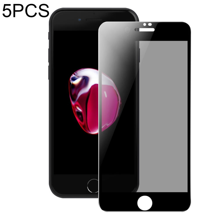 For iPhone 7 Plus / 8 Plus 5pcs DUX DUCIS 0.33mm 9H High Aluminum Anti-spy HD Tempered Glass Film - HoMEdemic™ 