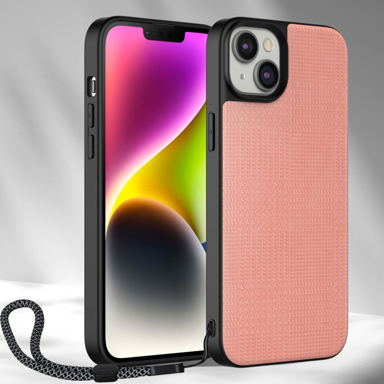 For iPhone 14 ViLi TH Series Shockproof Phone Case with Lanyard(Pink) - HoMEdemic™ 