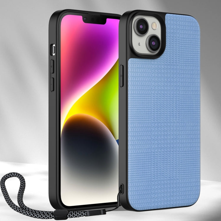 For iPhone 14 ViLi TH Series Shockproof Phone Case with Lanyard(Blue) - HoMEdemic™ 