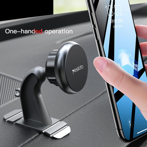 Yesido C91 Car Center Console Paste Magsafe Magnetic Phone Tablet Holder(Black) - HoMEdemic™ 