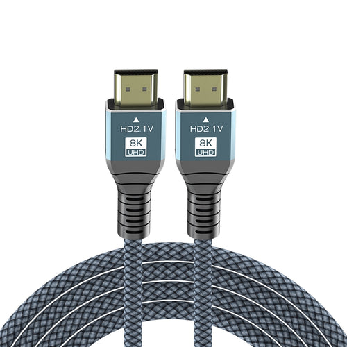 2m HDMI 2.1 Version 8K 60Hz UHD 48Gbps Cable(Grey) - HoMEdemic™ 