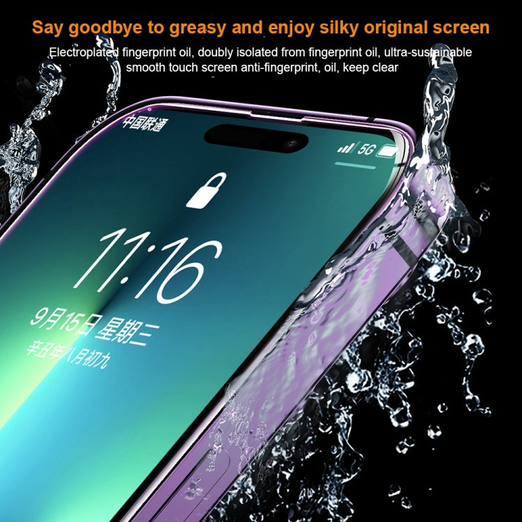 For iPhone 13 WK WTP-069 King Kong Vacha 9D Curved AR HD Tempered Glass Film(Black) - HoMEdemic™ 
