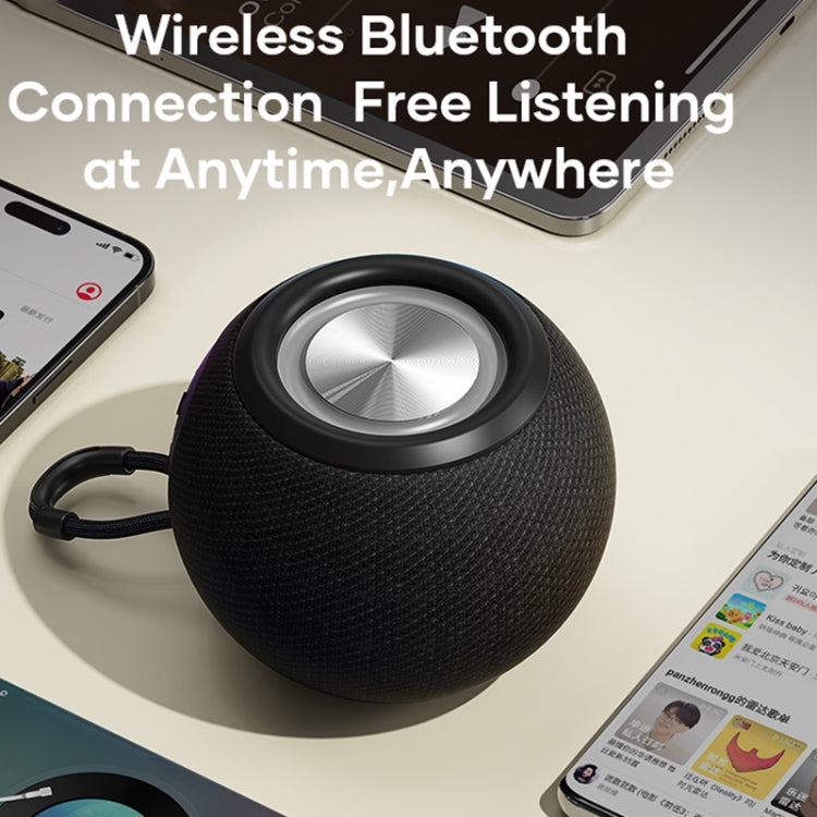 ROCK RAU0758 Portable Bluetooth Speaker(Black) - HoMEdemic™ 