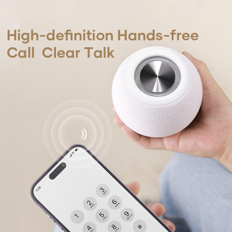 ROCK RAU0758 Portable Bluetooth Speaker(White) - HoMEdemic™ 