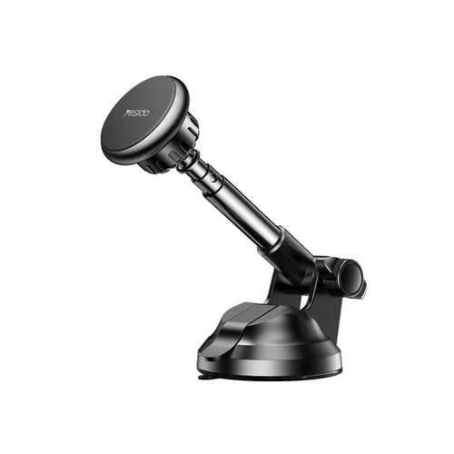 Yesido C41 Car Windshield Telescopic Suction Cup Magnetic Phone Holder(Black) - HoMEdemic™ 